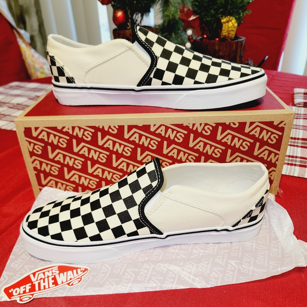 Mens Checkered Vans